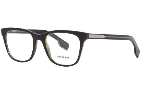 burberry be2284 3024 transparent square women's 51 mm eyeglasses|Burberry BE2284 3024 51 Prescription Glasses .